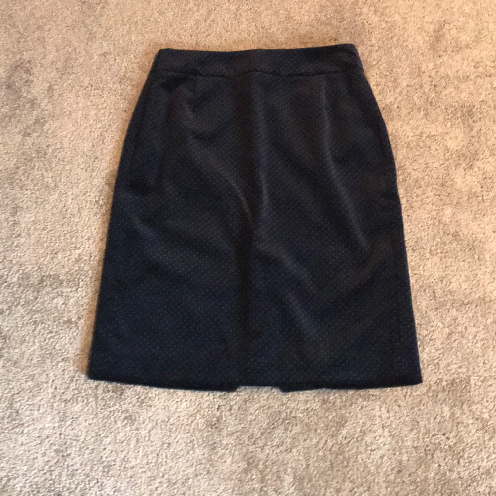 J Crew velvet pencil skirt